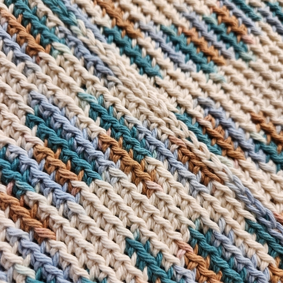 NWOT Crocheted Hot Pad With Hanging Loop - Picture 4 of 6